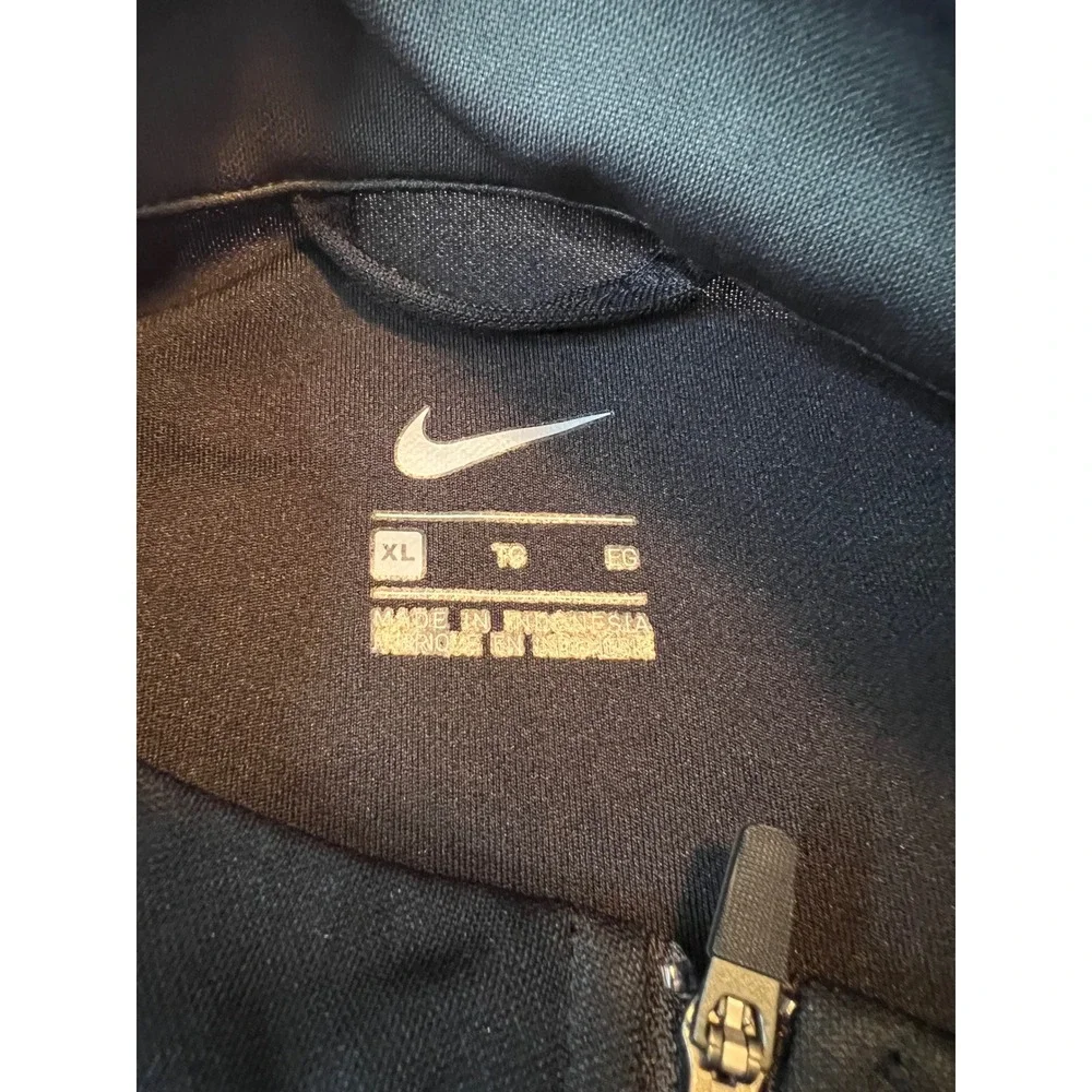 Nike Track Jacket Mens XL Black  Bone & Joint Sports Medicine logo Full Zip